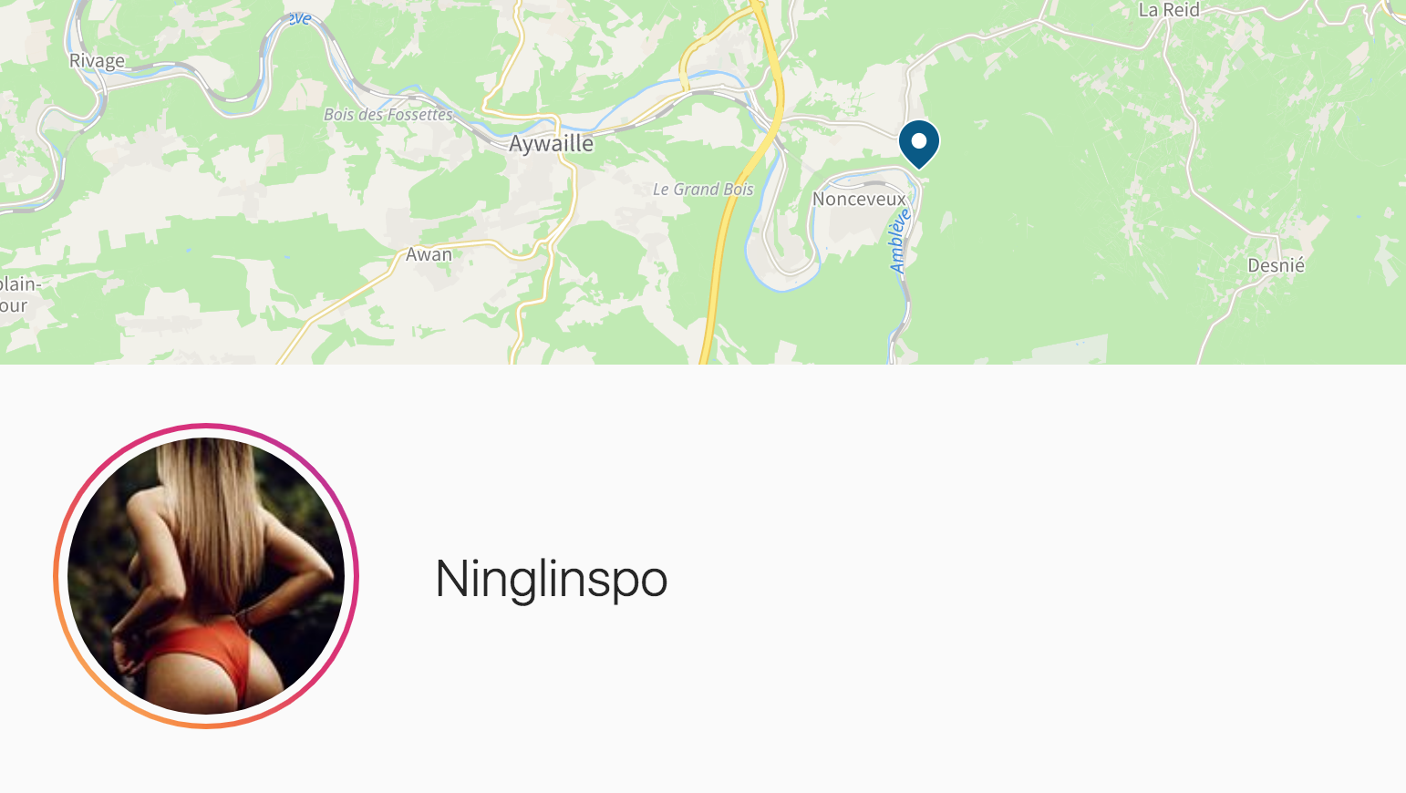 Ninglinspo - Capture d'écran Instagram