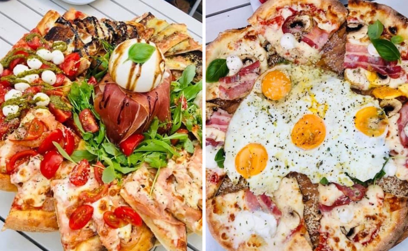 Pizzas à partager Chez Nonà Visé DR