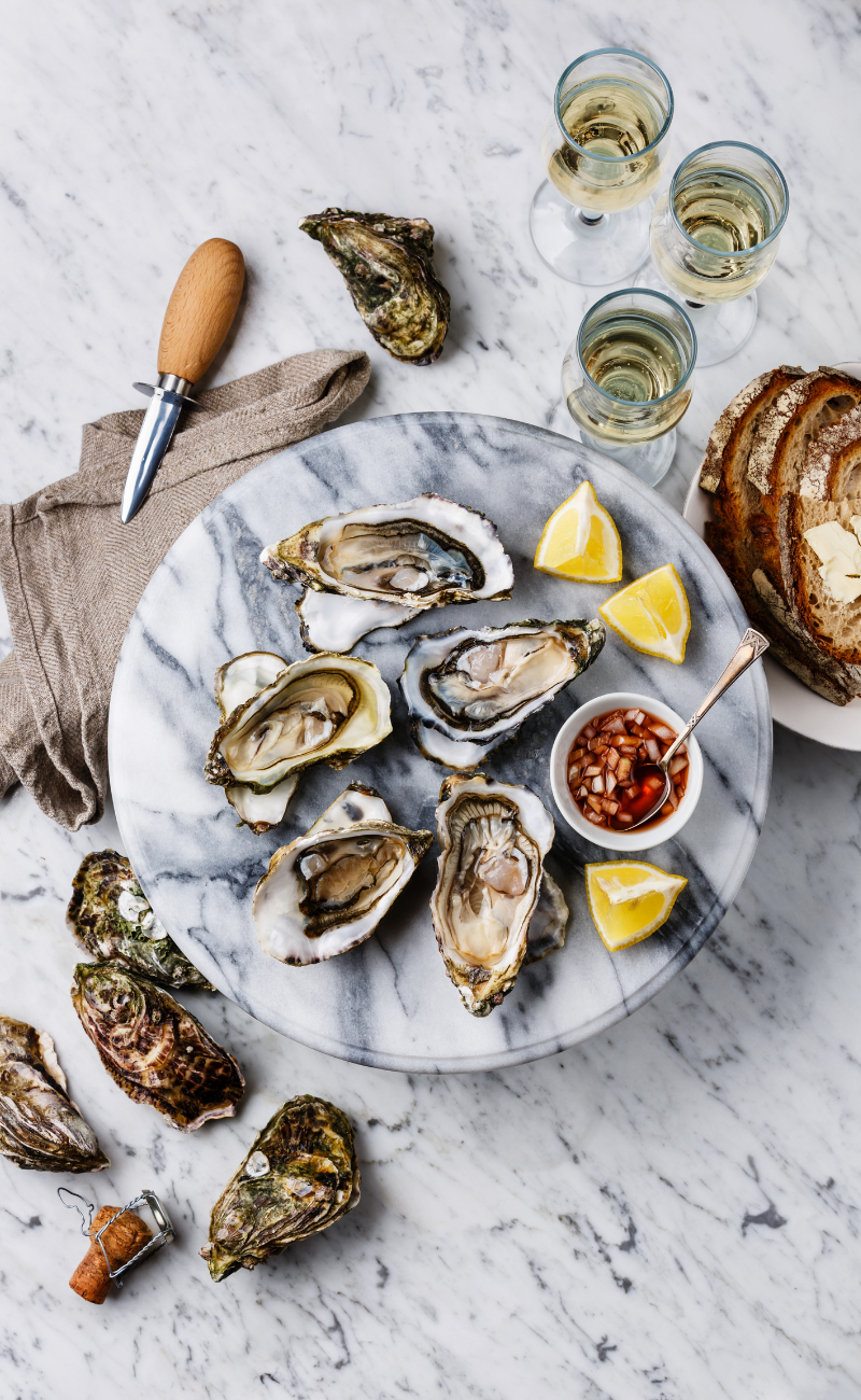 Huîtres Fruits de Mer éailler CFSA Ans DR Boulettes Magazine Canva