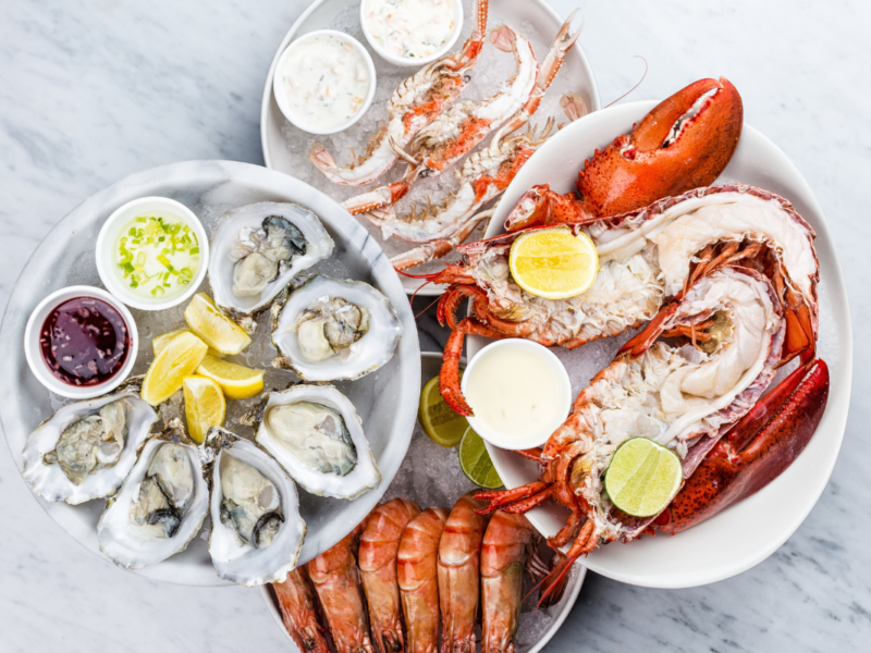 Plateau de fruits de mer écailler collège saint françois d'assise ans DR Canva