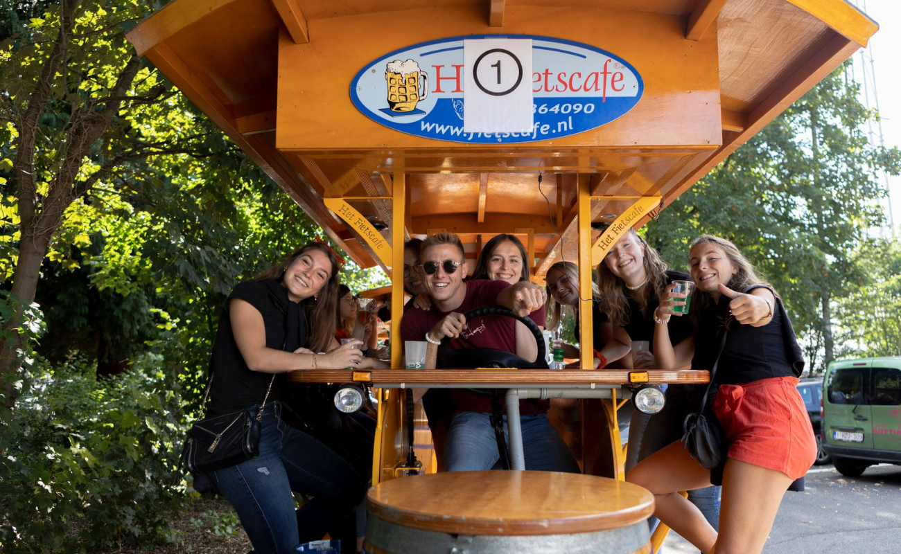 On pédale au Bierfiets'tival DR Jeunes Indeps