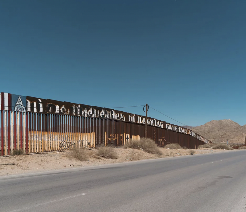 Mur anti-migrants au Mexique DR Expo Extra-Muros