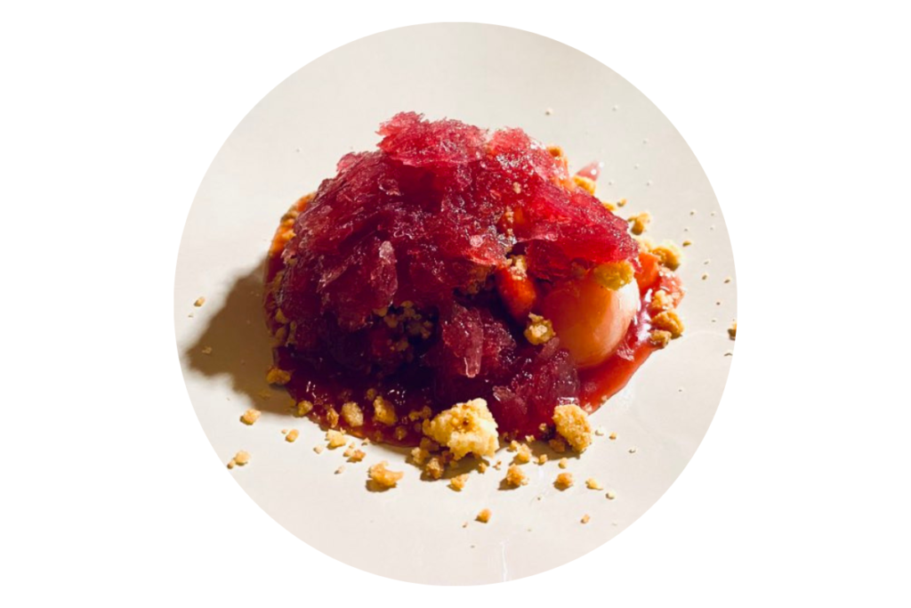 dessert litchi poivre rose restaurant kaillou dr boulettes magazine