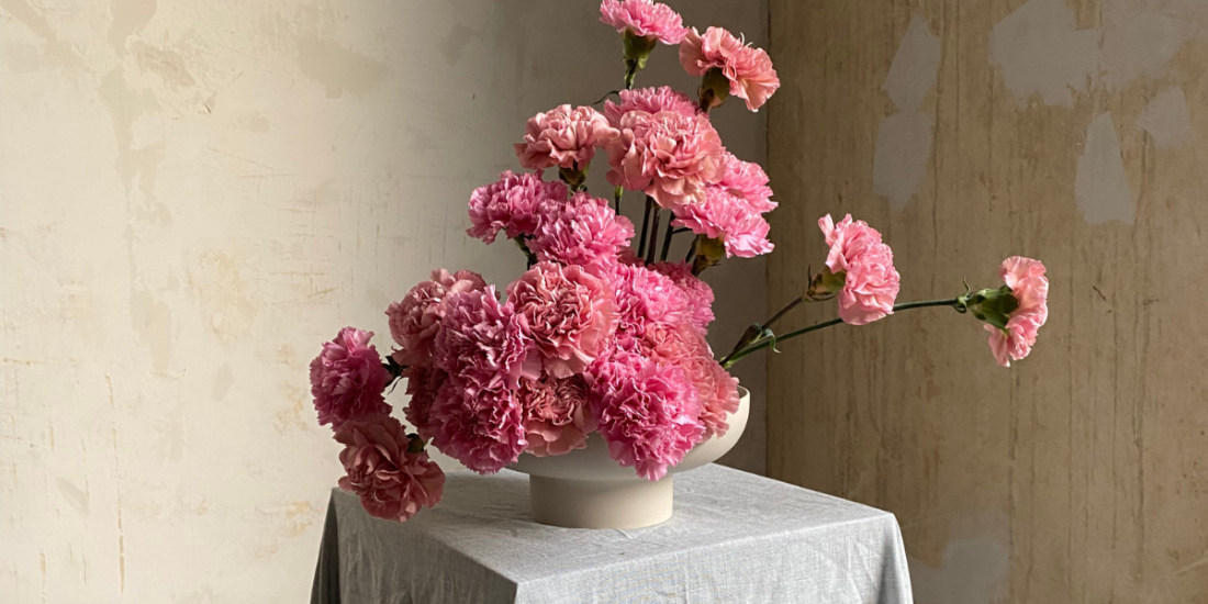 À Liège, Mund crée des bouquets poétiques et élégants - DR