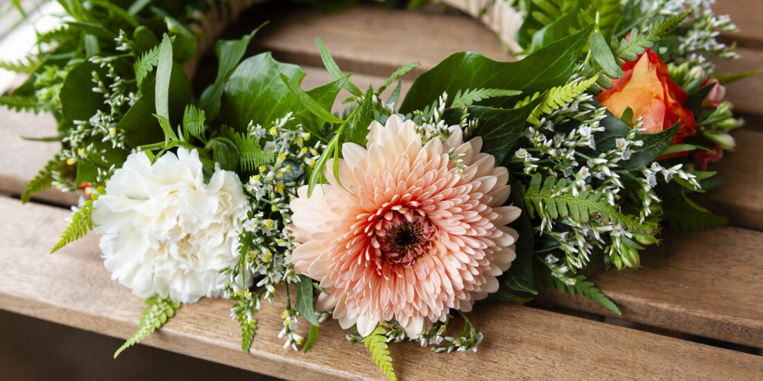 Ateliers créatifs Liège - couronnes de fleurs