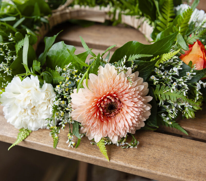 Ateliers créatifs Liège - couronnes de fleurs