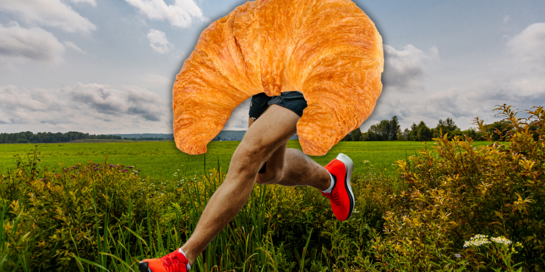 Le Croissant Running Club arrive à Liège - Montage Boulettes Magazine