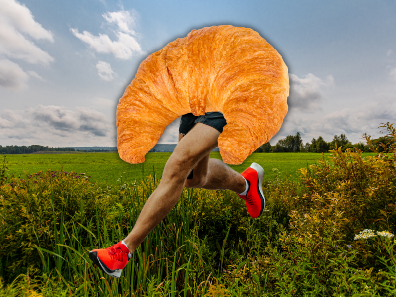 Le Croissant Running Club arrive à Liège - Montage Boulettes Magazine