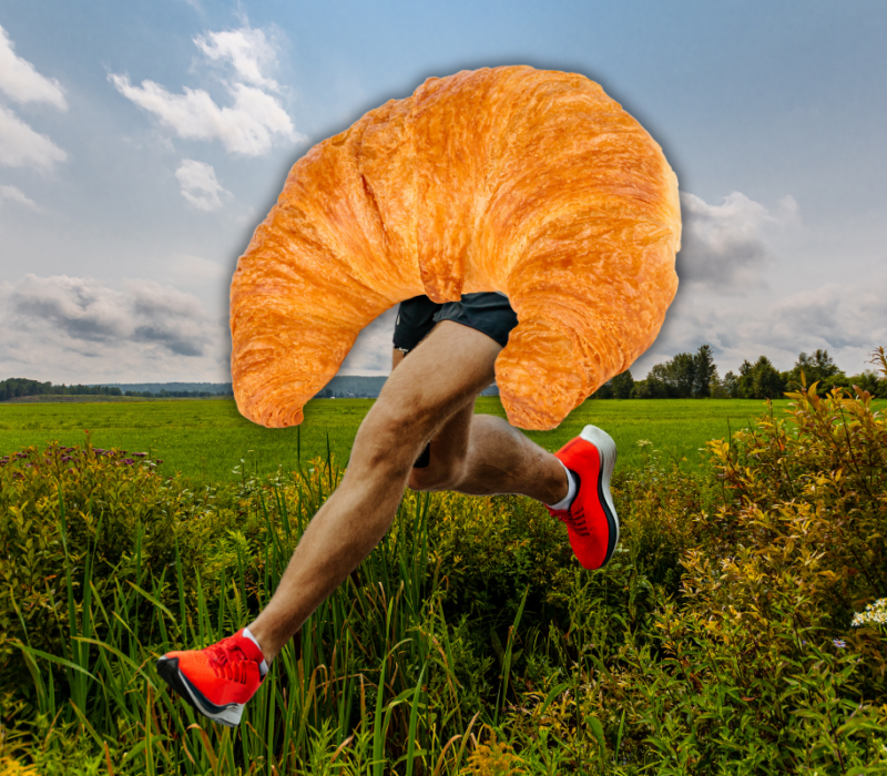 Le Croissant Running Club arrive à Liège - Montage Boulettes Magazine