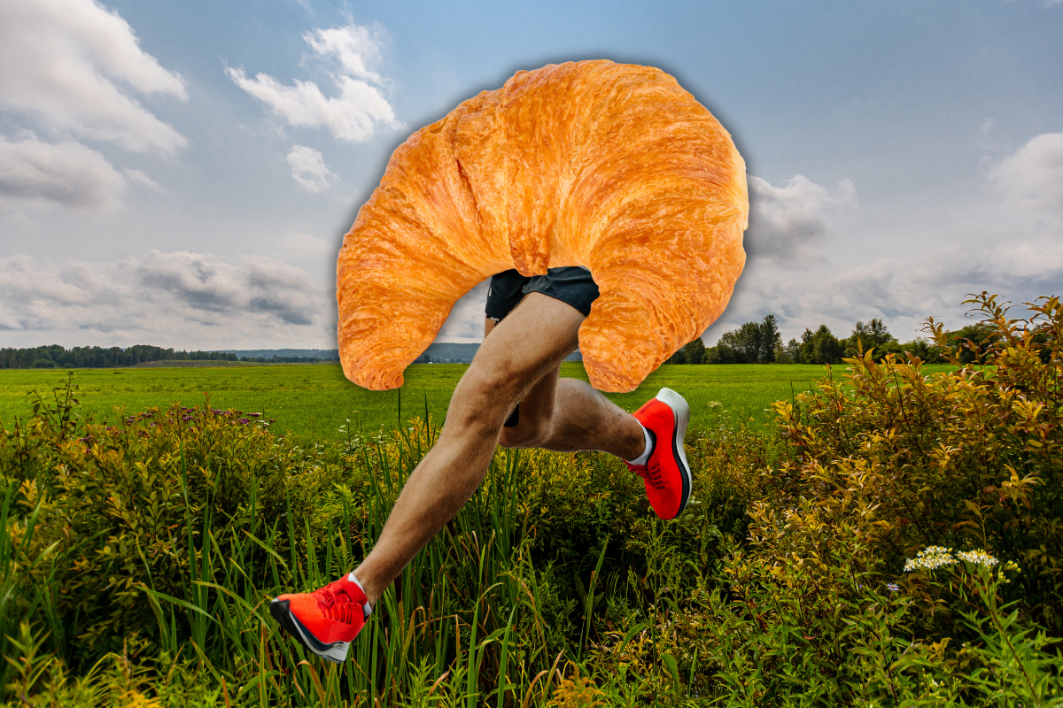 Le Croissant Running Club arrive à Liège - Montage Boulettes Magazine