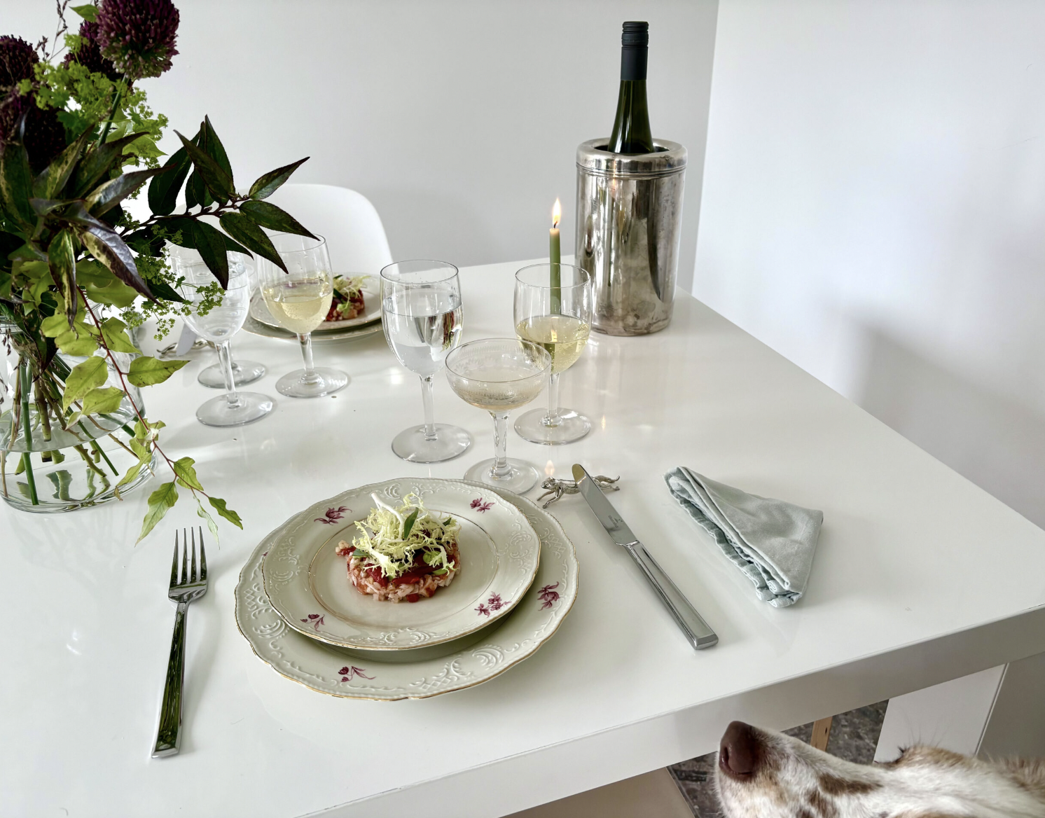 menu emporter coq aux champs