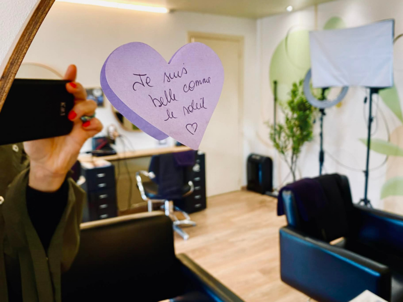 salon de coiffure liège beyne-heusay artemoda davines lissage brésilien ombré